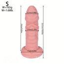 10.03in 11.41in 13.38in Monster Creature Fantasy Huge Realistic PVC Dildo