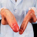 10.03in 9.25in 13in Soft Silicone Big Lifelike Dual Density Dildo