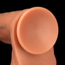 10.03in 9.25in 13in Soft Silicone Big Lifelike Dual Density Dildo