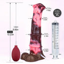 10.03in Fantasy Horse Huge Squirting Silicone Monster Cock Dildo