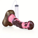 10.03in Fantasy Horse Huge Squirting Silicone Monster Cock Dildo