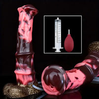 10.03in Fantasy Horse Huge Squirting Silicone Monster Cock Dildo