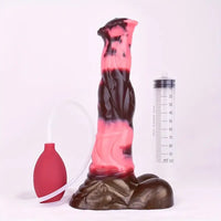 10.03in Fantasy Horse Huge Squirting Silicone Monster Cock Dildo