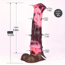 10.03in Fantasy Horse Huge Squirting Silicone Monster Cock Dildo