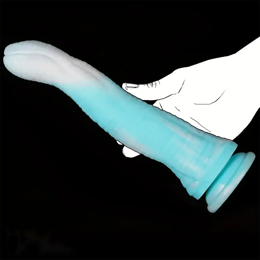 10.03in Giant Monster Thick Silicone Dildo Realistic G-Spot Adult Toy