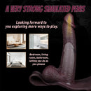 10.03in Hollow Strap on Dildo Panty Big Wearable Cock Dildo For Women