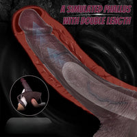 10.03in Hollow Strap on Dildo Panty Big Wearable Cock Dildo For Women