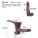10.03in Hollow Strap on Dildo Panty Big Wearable Cock Dildo For Women