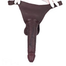10.03in Hollow Strap on Dildo Panty Big Wearable Cock Dildo For Women