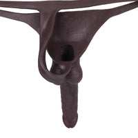10.03in Hollow Strap on Dildo Panty Big Wearable Cock Dildo For Women