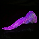 10.03in Octopus Silicone Anal Plug Portable Realistic Tentacle Texture Dildo