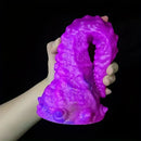 10.03in Octopus Silicone Anal Plug Portable Realistic Tentacle Texture Dildo