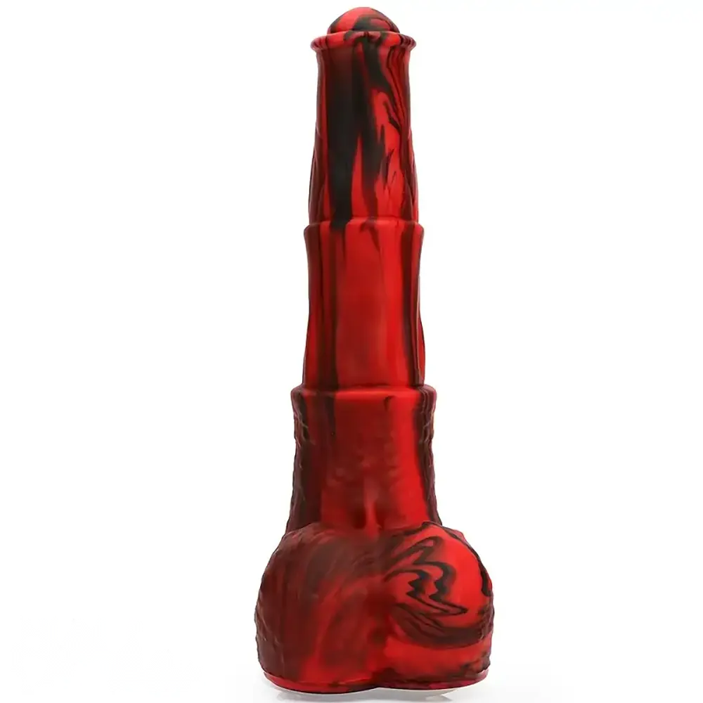 10.03in Realistic Horse Silicone Fantasy Flexible Big Dildo For Vagina
