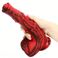 10.03in Realistic Horse Silicone Fantasy Flexible Big Dildo For Vagina