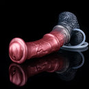 10.03in Realistic Horse Squirting Silicone Animal Cock Fantasy Dildo
