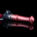 10.03in Realistic Horse Squirting Silicone Animal Cock Fantasy Dildo