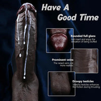 10.04in 10.43in Super Big Silicone Soft Dildo For Female Women Lesbain
