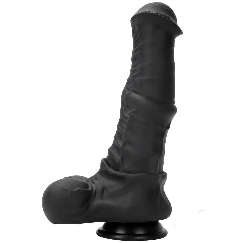 10.04in 11.41in 13.38in Big Black Thick Horse Penis Dildo Sex Toy