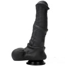 10.04in 11.41in 13.38in Big Black Thick Horse Penis Dildo Sex Toy