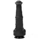 10.04in 11.41in 13.38in Big Black Thick Horse Penis Dildo Sex Toy