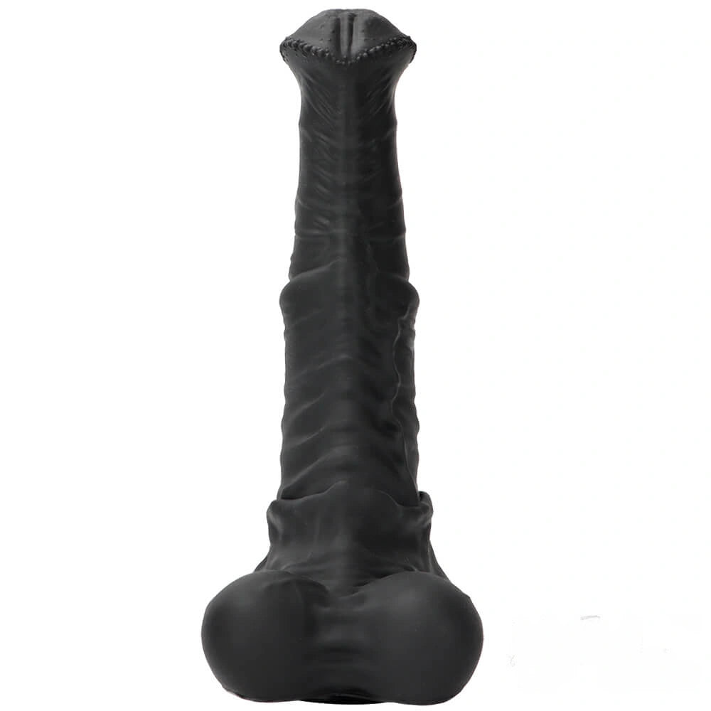 10.04in 11.41in 13.38in Big Black Thick Horse Penis Dildo Sex Toy
