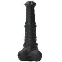 10.04in 11.41in 13.38in Big Black Thick Horse Penis Dildo Sex Toy