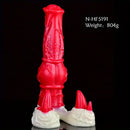 10.04in Big Animal Horse Cock Silicone Soft Cock Dildo For Anus Dilator