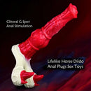 10.04in Big Animal Horse Cock Silicone Soft Cock Dildo For Anus Dilator