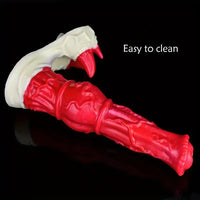 10.04in Big Animal Horse Cock Silicone Soft Cock Dildo For Anus Dilator