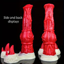 10.04in Big Animal Horse Cock Silicone Soft Cock Dildo For Anus Dilator