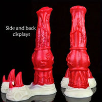 10.04in Big Animal Horse Cock Silicone Soft Cock Dildo For Anus Dilator