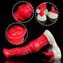 10.04in Big Animal Horse Cock Silicone Soft Cock Dildo For Anus Dilator