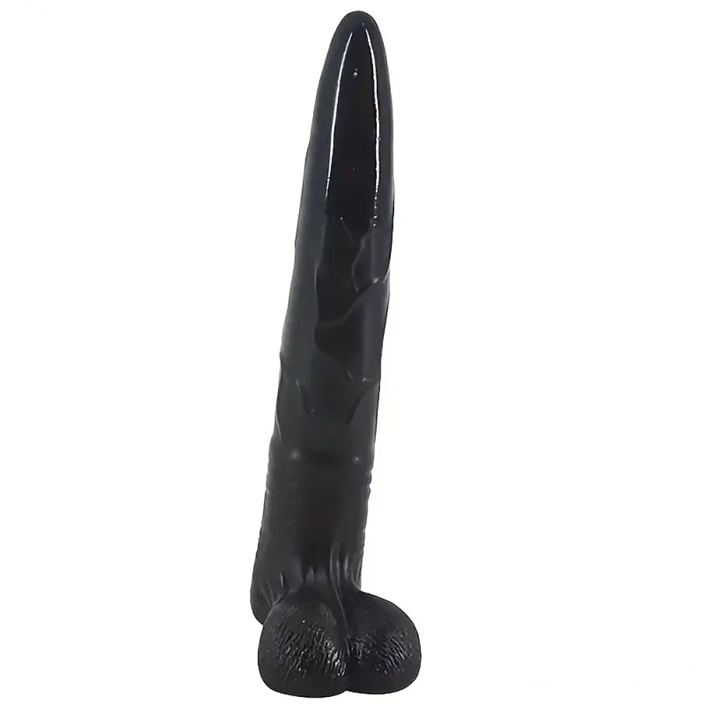 10.04in Large Animal Goat Horn Dildo For G Spot Women Adult Sex Toy