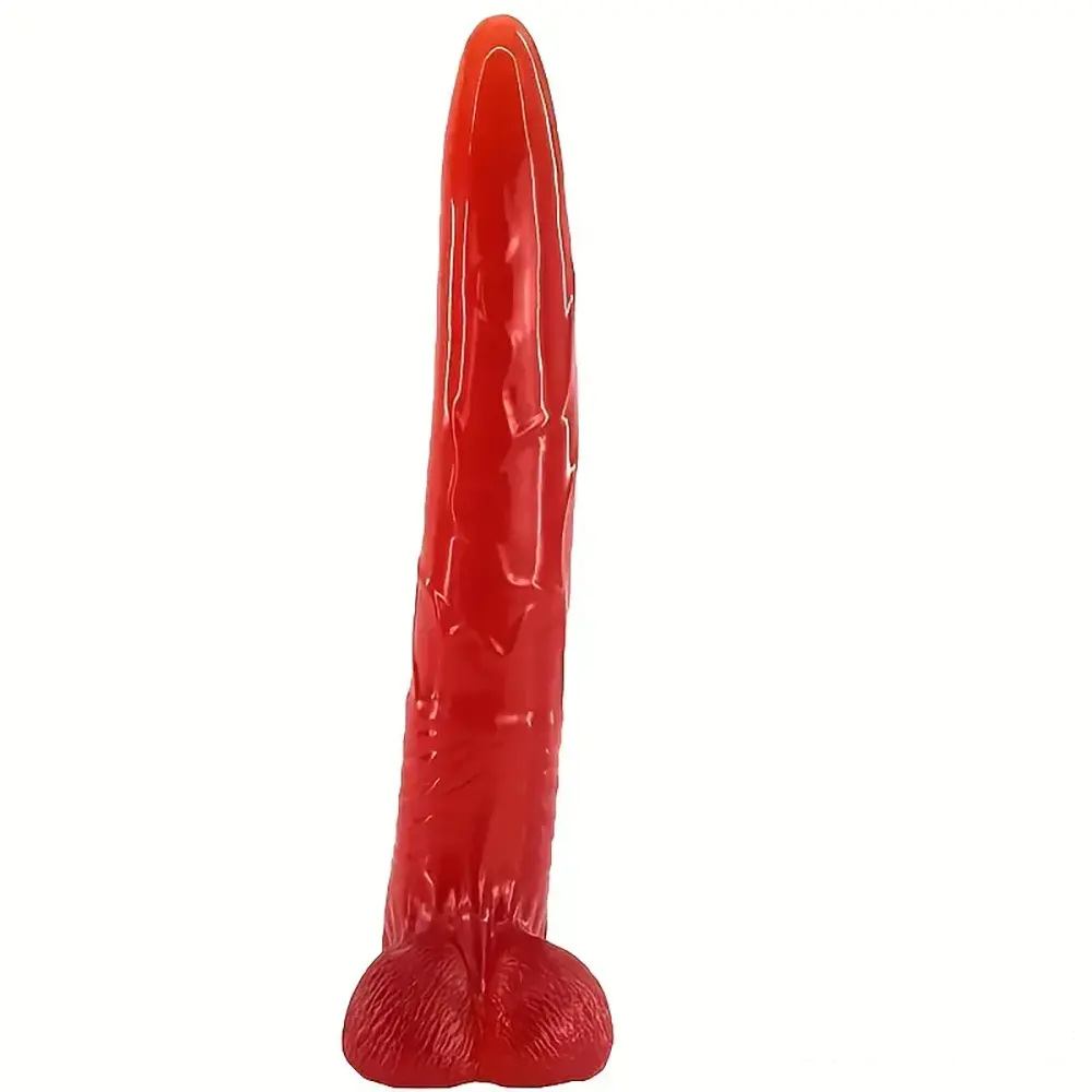 10.04in Large Animal Goat Horn Dildo For G Spot Women Adult Sex Toy