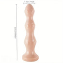 10.04in Large Suction Cup Anal Toy PVC Spiked Butt Plug Dildo
