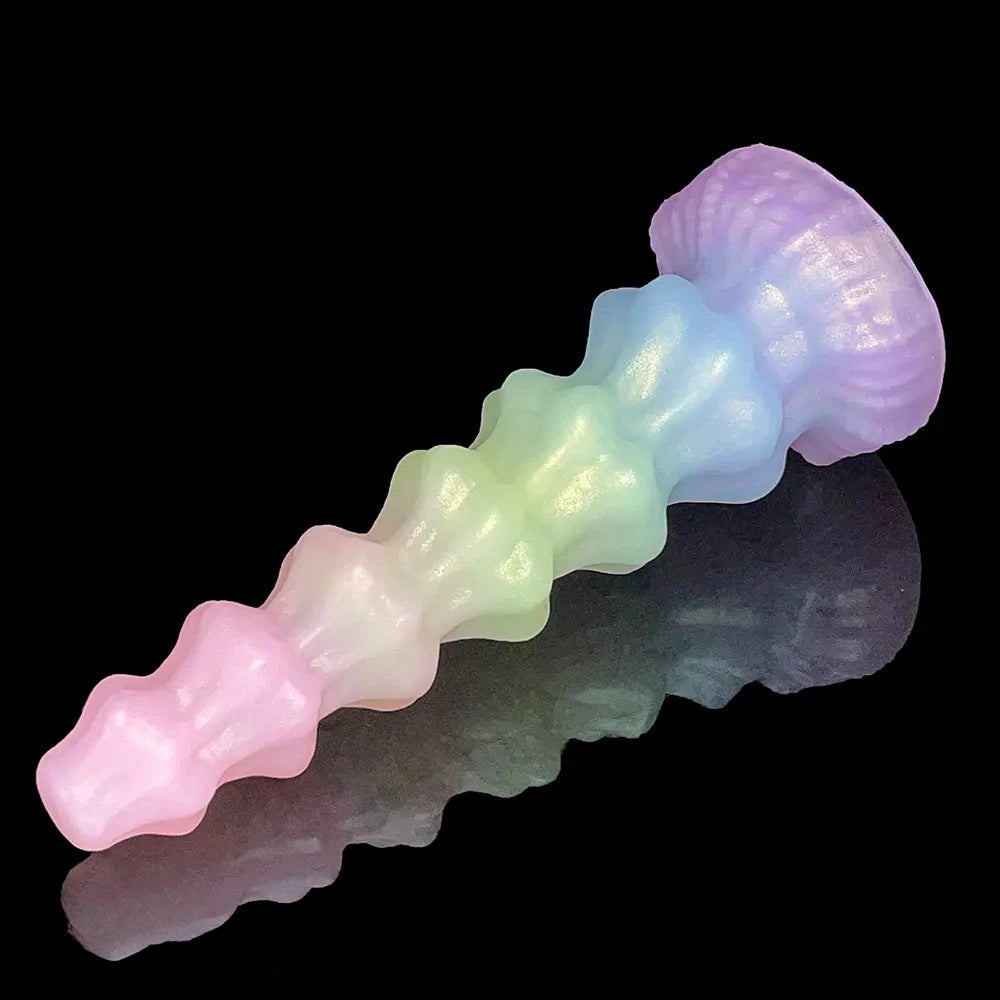 10.04in Monster Silicone Big Odd Dildo Anal Clit Expansion Sex Toy