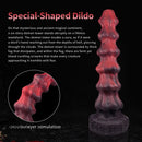 10.04in Monster Silicone Big Odd Dildo Anal Clit Expansion Sex Toy
