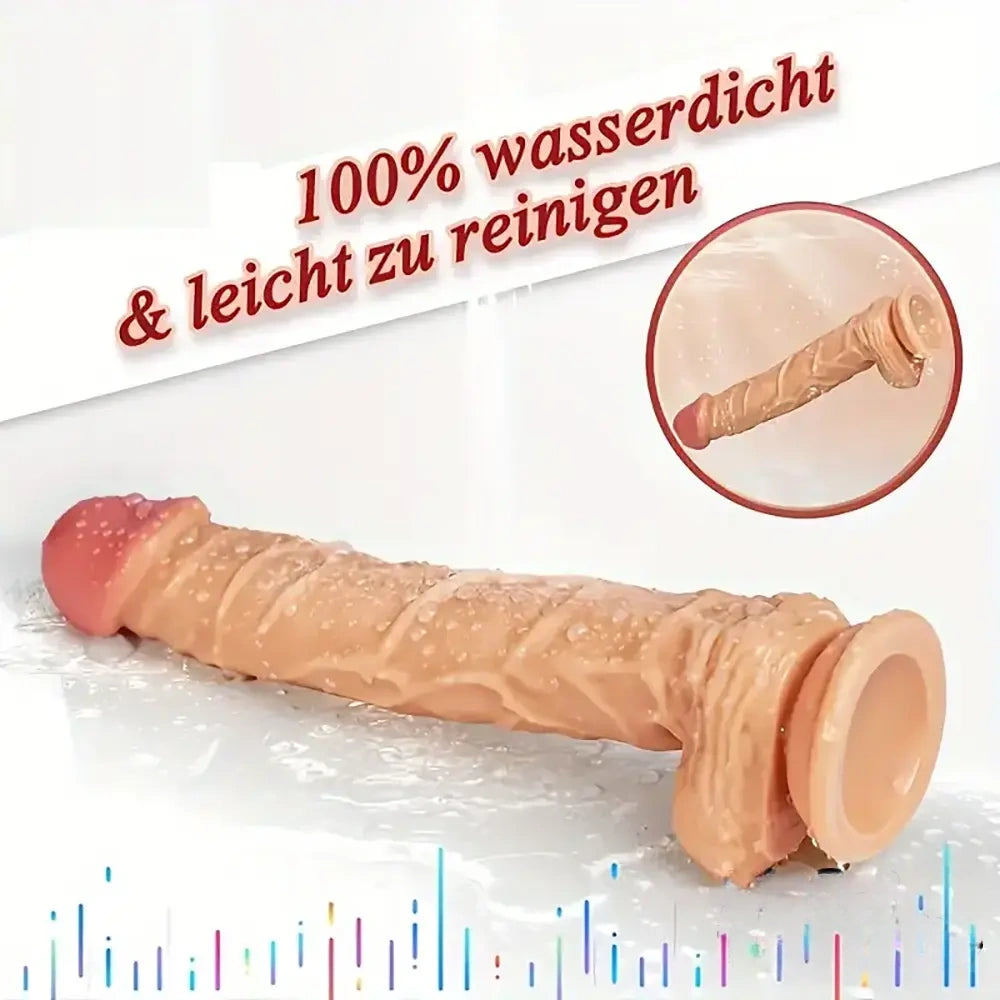 10.04in Realistic Large Flesh Dildo For G Spot Women Adult Sex Toy