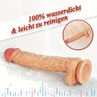10.04in Realistic Large Flesh Dildo For G Spot Women Adult Sex Toy