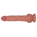 10.04in Skin Feeling Real Soft Dildo Female Sex Toy With Sucker