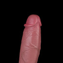 10.11in Hollow Sleeve Strap on Dildo Leather Pants For Men Women Sex
