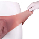 10.11in Hollow Sleeve Strap on Dildo Leather Pants For Men Women Sex