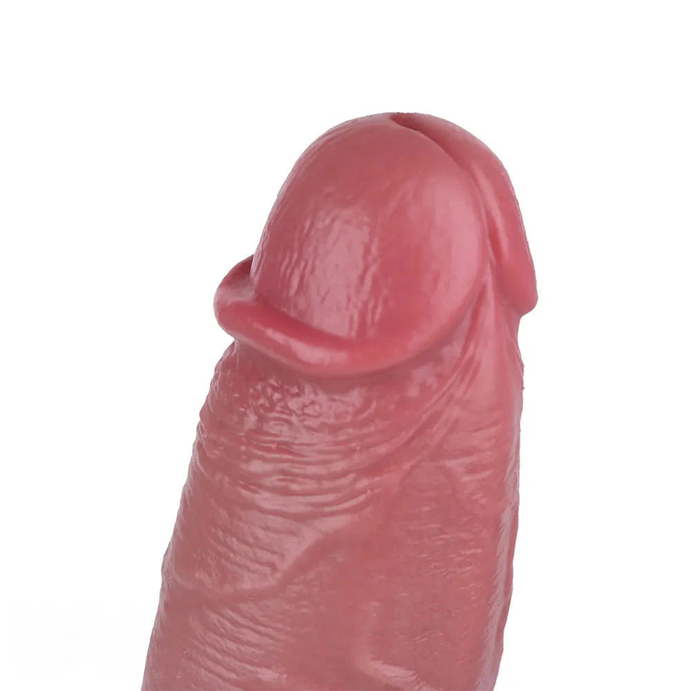 10.11in Hollow Sleeve Strap on Dildo Leather Pants For Men Women Sex