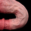10.12in Couple Sex Game Toy Dual Density Silicone Ejaculating Dildo