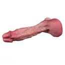 10.12in Double-layer Liquid Silicone Skin-like Soft Big Lifelike Male Dildo