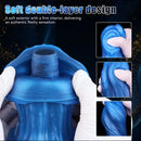 10.15in Double Layer Three Heads Silicone Knot Dildo For Women Men