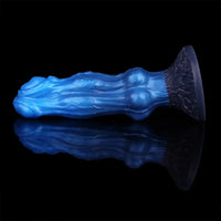 10.15in Double Layer Three Heads Silicone Knot Dildo For Women Men
