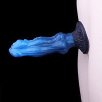 10.15in Double Layer Three Heads Silicone Knot Dildo For Women Men