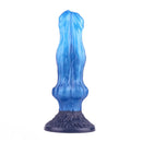 10.15in Double Layer Three Heads Silicone Knot Dildo For Women Men