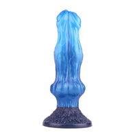 10.15in Double Layer Three Heads Silicone Knot Dildo For Women Men